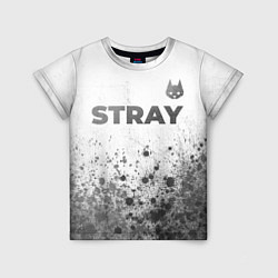 Футболка детская Stray - white gradient посередине, цвет: 3D-принт