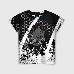 Детская футболка Samurai соты краски