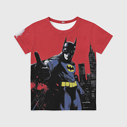 Детская футболка Бэтмен показывает класс
