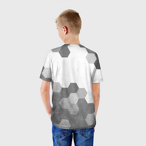 Детская футболка Half-Life - white gradient посередине / 3D-принт – фото 4