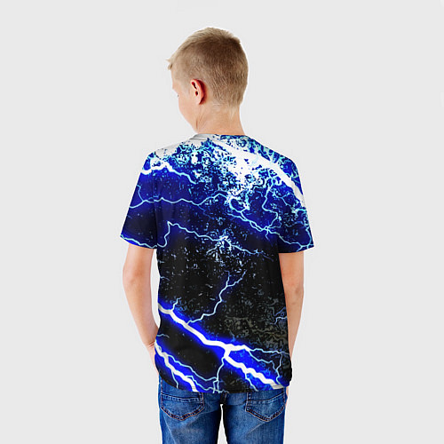 Детская футболка Monster storm energy / 3D-принт – фото 4