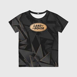 Детская футболка Land Rover golden poly