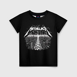Детская футболка Metallica - lightnings in metropolis