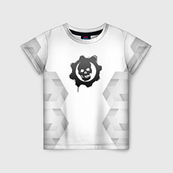 Детская футболка Gears of War white poly