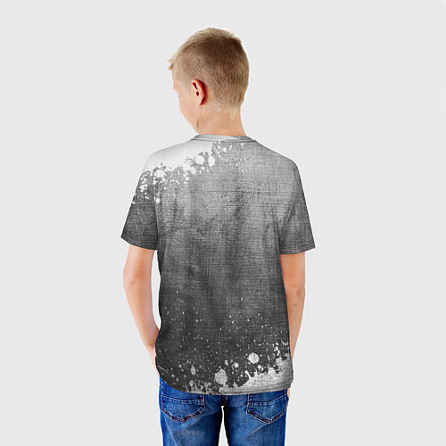 Детская футболка Lifan - grey gradient / 3D-принт – фото 4