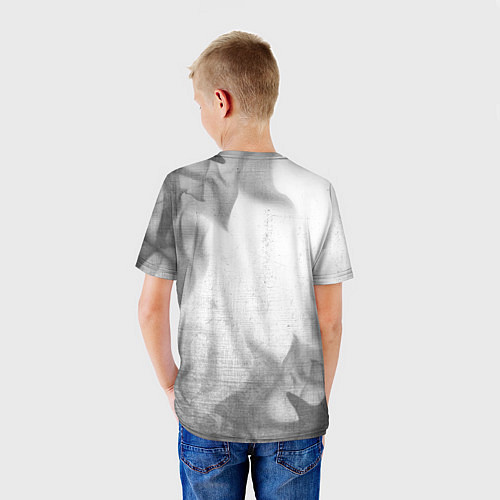 Детская футболка JAC - white gradient / 3D-принт – фото 4