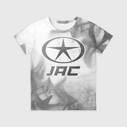 Детская футболка JAC - white gradient
