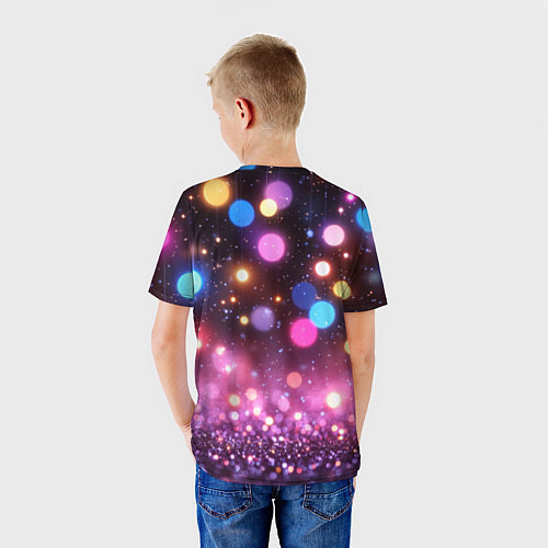 Детская футболка Inzoi кошечка и логотип / 3D-принт – фото 4