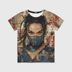 Футболка детская Китана в китайском стиле, цвет: 3D-принт