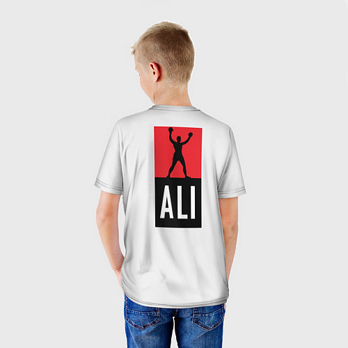 Детская футболка Young Muhammad Ali / 3D-принт – фото 4