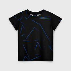 Детская футболка Color blue line