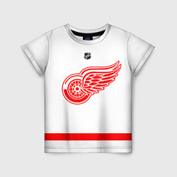 Футболка детская Detroit Red Wings white, цвет: 3D-принт