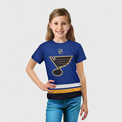 Футболка детская St Louis Blues - NHL team, цвет: 3D-принт — фото 2