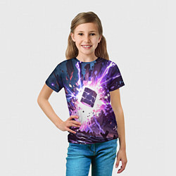 Футболка детская Магический куб, цвет: 3D-принт — фото 2