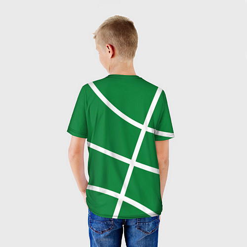 Детская футболка Boston Celtics green / 3D-принт – фото 4