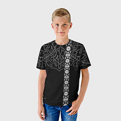 Футболка детская Славянские символы традиции народа, цвет: 3D-принт — фото 2