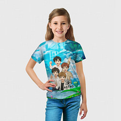 Футболка детская Astro в аниме стиле, цвет: 3D-принт — фото 2