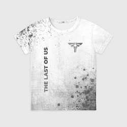 Детская футболка The Last Of Us - white gradient вертикально
