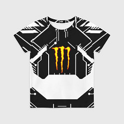 Детская футболка Monster energy geometry