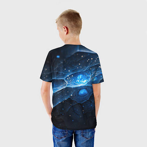 Детская футболка Билли Айлиш в стиле снежной королевы / 3D-принт – фото 4
