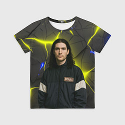 Футболка детская Bones в спортивном стиле, цвет: 3D-принт