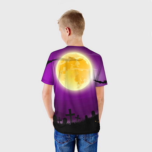 Детская футболка Deadboy Bones / 3D-принт – фото 4