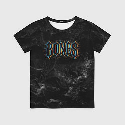 Детская футболка Bones логотип