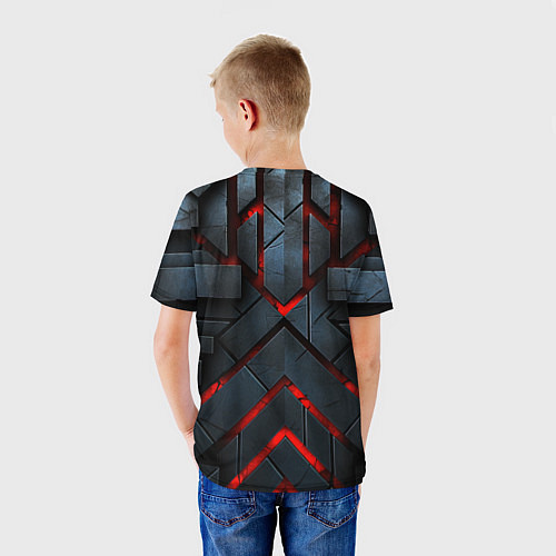 Детская футболка Bones в стиле дьявола с пластинкой / 3D-принт – фото 4