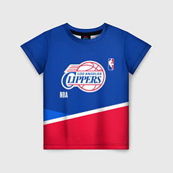 Футболка детская LA Clippers - basketball, цвет: 3D-принт