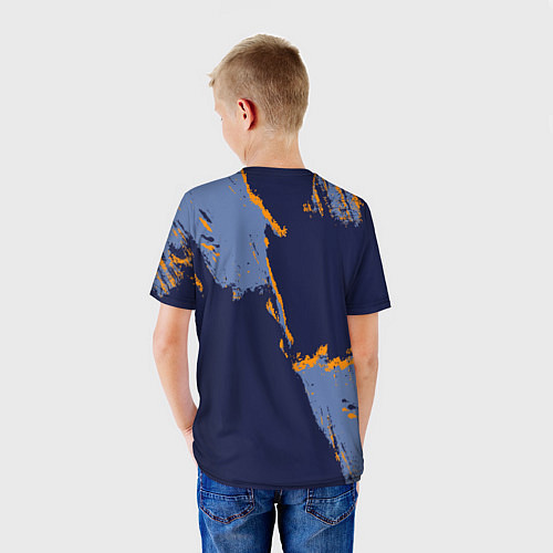 Детская футболка Мемфис Гриззлис - логотип команды / 3D-принт – фото 4