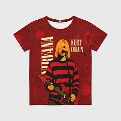Детская футболка Нирвана, гранж из 90-х