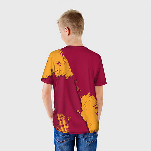 Детская футболка Майами Хит - разлитая краска / 3D-принт – фото 4