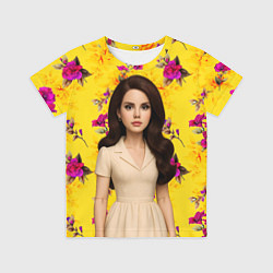 Детская футболка Lana Del Rey образ куклы