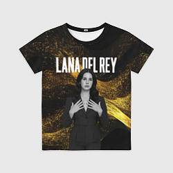 Детская футболка Lana Del Rey в черном платье