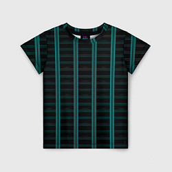 Детская футболка Color blue dark stripe