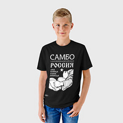 Футболка детская Самбо - два байца одна победа, цвет: 3D-принт — фото 2