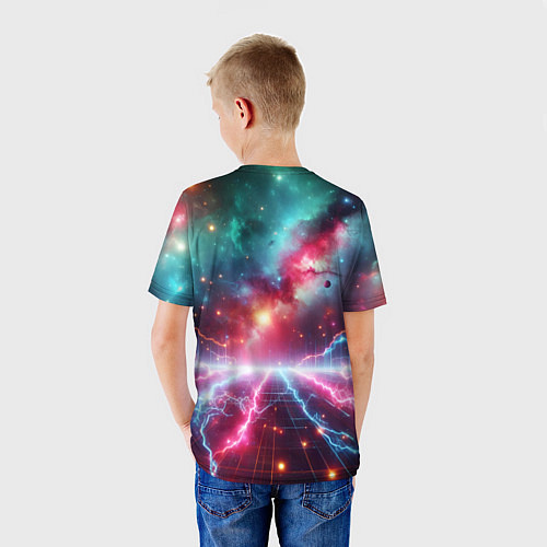 Детская футболка Гитарист Бендер рок группы Футурама / 3D-принт – фото 4