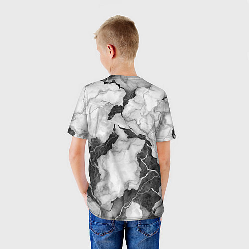 Детская футболка XXXTentacion облокотился об зеркало / 3D-принт – фото 4