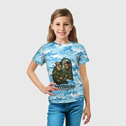 Футболка детская XXXTentacion сидит рядом с зеркалом, цвет: 3D-принт — фото 2