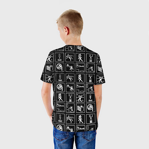 Детская футболка Doom x portal / 3D-принт – фото 4