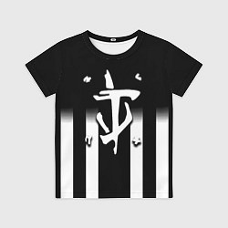 Детская футболка Doom line white