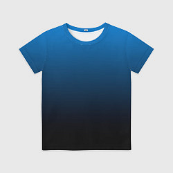 Детская футболка Blue gradient