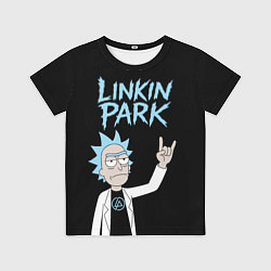 Детская футболка Linkin Park и Рик рокер двухсторонняя