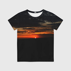 Детская футболка Закат на плато