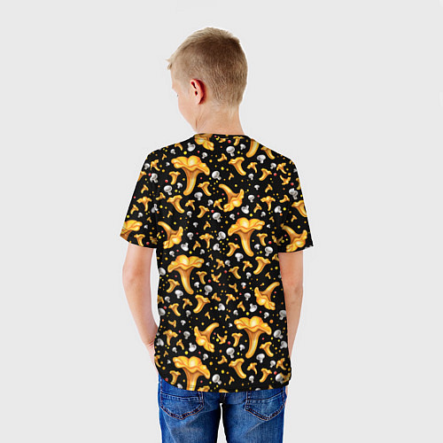 Детская футболка Грибной дождик / 3D-принт – фото 4