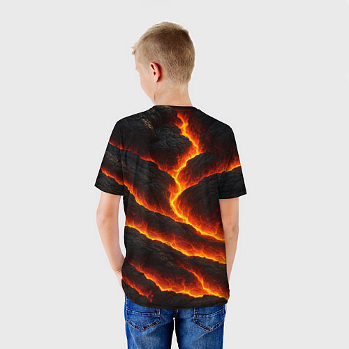 Детская футболка Саша не отступает - Саша атакует / 3D-принт – фото 4