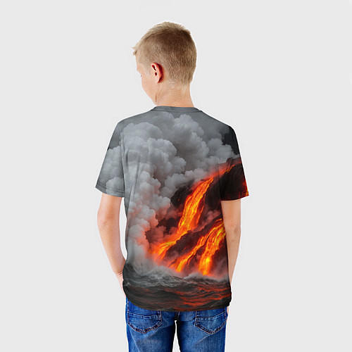 Детская футболка Тихий Саша гроза врагов / 3D-принт – фото 4