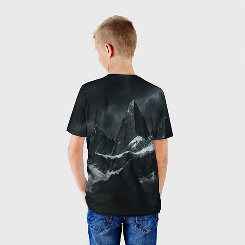 Детская футболка Саня за своих горой / 3D-принт – фото 4