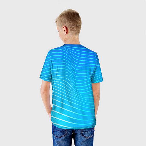 Детская футболка Никто не идеален кроме Саши / 3D-принт – фото 4