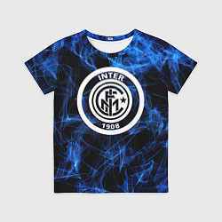Детская футболка Inter smoke neon